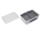Anko by Kmart 1.9L Lunch Box w/ Tray - Grey