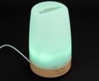 Anko by Kmart Aroma Diffuser w/ Wood Base - White 3