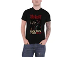 Slipknot T Shirt F*Ck F*Ck F*Ck Me Up Band Logo  Official Mens - Black