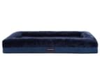 Paws & Claws 103x76cm Winston Orthopedic Foam Walled Pet Bed - Navy 2