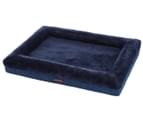 Paws & Claws 103x76cm Winston Orthopedic Foam Walled Pet Bed - Navy 4