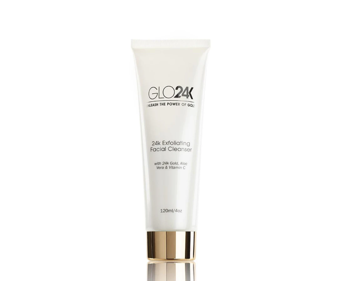 GLO24K - 24k Exfoliating Facial Cleanser 120ml