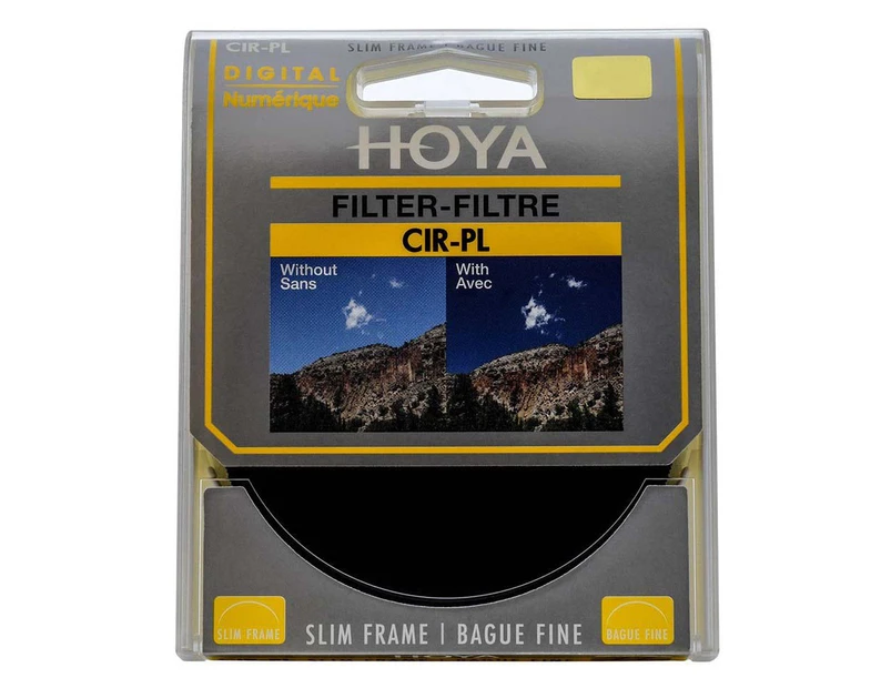 HOYA 52mm CIRC-POL Filter - Black