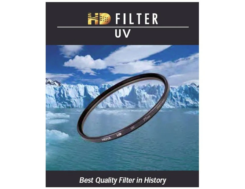 HOYA 72mm UV(O) HD Filter - Black