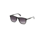 adidas Originals Sunglasses OR0009 - Shiny Black w/ Gradient Smoke