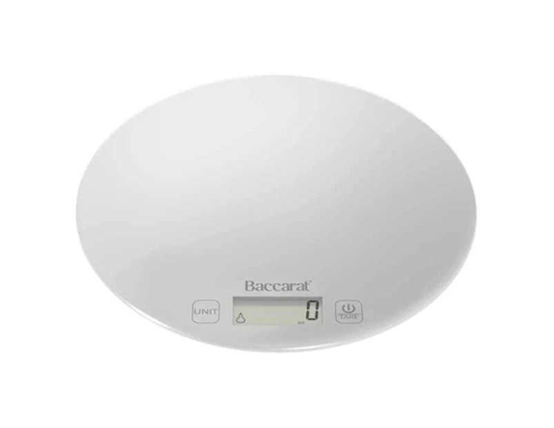 Baccarat Global Electric Scale 5kg/1g White