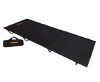 SNOWGUM Ultralight Stretcher black Size Single Folding Mat Carry Bag Durable Material Roll Up - Black