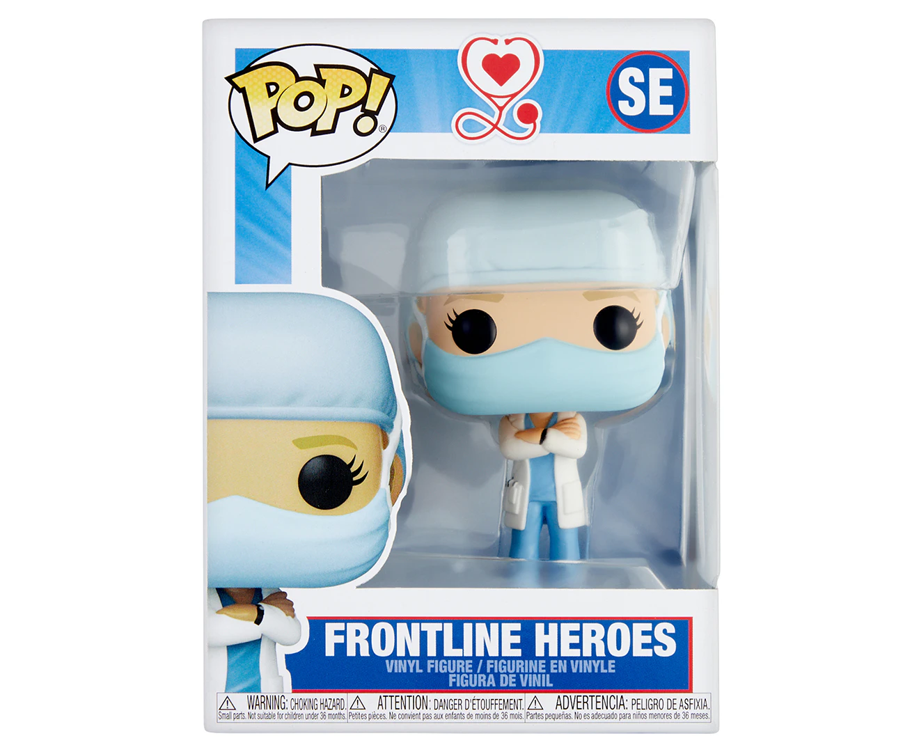 POP! Heroes Front Line Worker Female #1 Vinyl Figure