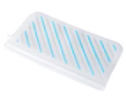 Anko by Kmart 22cm Snack Pouch 3-Pack - White/Blue