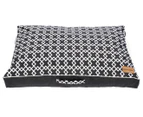 Paws & Claws 90x60cm Freemantle Pillow Pet Bed - Black