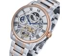 Earnshaw Men's 44mm Longitude Dual Time Automatic Stainless Steel Watch - Two Tone 2