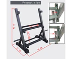 Heavy Duty Dumbbell Barbell Rack Storage Racking Space Saving Home Gym 300KG