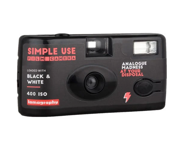 Lomography B&W Disposable Film Camera Single Use Black & White