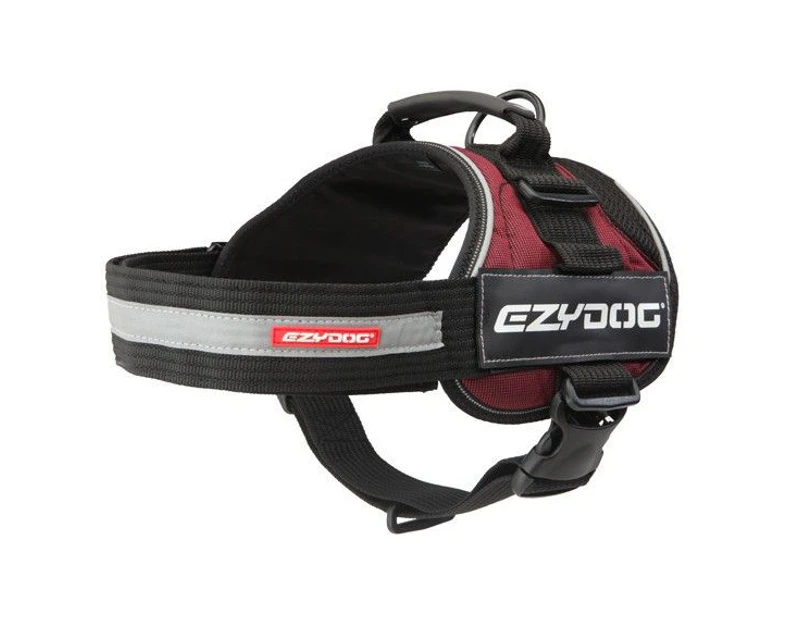 EzyDog Convert Dog Harness - Burgundy