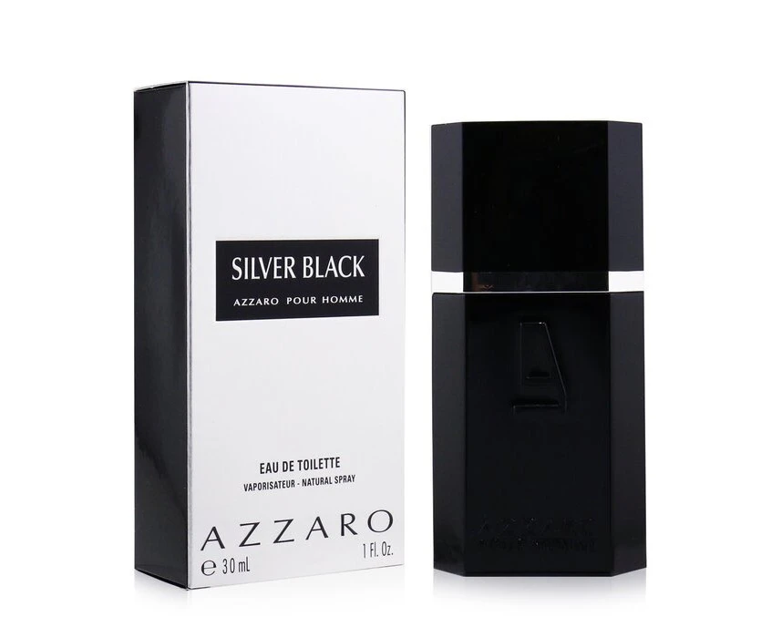 Loris Azzaro Silver Black EDT Spray 30ml/1oz