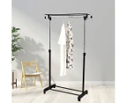NOVBJECT Pole Clothes Airer Laundry Hanger Clotheshorse Drying Rack