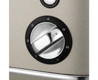 Morphy Richards 1880W Evoke Stainless Steel 4 Slice Toaster/1.5L Kettle Platinum