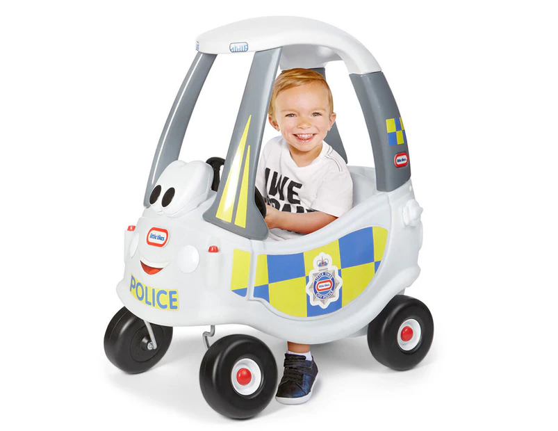 Little Tikes Police Response Cozy Coupe Truck Kids/Toddler Push Ride On Toy 18m+