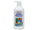 Pigeon 700ml Liquid Cleanser w/ 650mlRefill  for Baby Bottles/Food/Fruit/Veggies