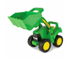 2PK John Deere Tractor 38cm Kids Vehicle Dump Truck Toy/Play w/ Big Scoop 18m+