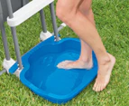 Intex 56x46cm Krystal Clear Foot Bath For Swimming Pool Ladders