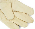 3PK Boss Women's Large Leather Gardening DIY/Multipurpose Gloves W/Shirred Wrist