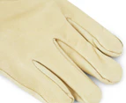 3PK Boss Women's Large Leather Gardening DIY/Multipurpose Gloves W/Shirred Wrist