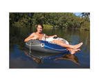 Intex 135cm Inflatable Round Ride-On Seat Run Tube River/Pool/Float Adult/Kids