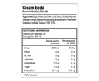 6x SodaStream Classics Cream Soda 440ml/Sparkling Water Syrup Drink Mix/Makes 9L