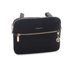 Hedgren Attraction 24cm Crossover Zipped Compartment Bag w/ Shoulder Strap Black