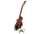 3PK Hercules Travelite Fold Away Electric Guitar/Bass Stand/Foldable Holder BLK