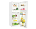 Heller 221L Double Door 1.42m Frost Free Fridge/Freezer Refrigrator Cooler White