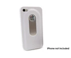 Opena OCIP4W Apple iPhone 4 4s Cover Case Slim and Tough w Bottle Opener White