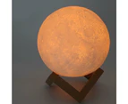 2PK USB 3D Moon Lunar 15cm Light Touch Control/Dimmable Living Room/Night Lamp