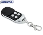 2PK Greenlund PTX-5V1 Universal Garage Door Remote Control w/Keyring Clip BLK