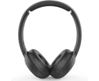 Philips Upbeat On-Ear Wireless Bluetooth Foldable Headphones w/Mic/15hrs Black