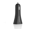 Orico UCQ-1U Black QC2.0 Car Charger 18W/2A w/ Micro USB Cable for Smartphone