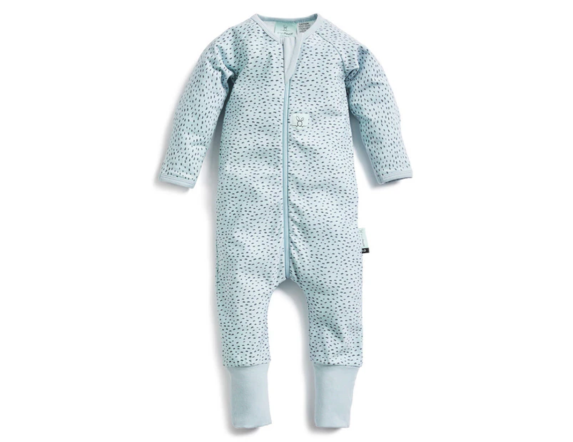 ErgoPouch Layers Long Sleeve Onesie 0.2 TOG - Pebble 3 - 6 Months