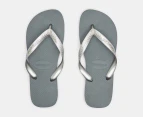 Havaianas Unisex Top Thongs - Steel Grey