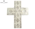 Coast to Coast 11.5x15cm Cheyenne Inlay Crucifix Cross - Ivory