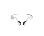 Aftershokz OpenMove Wireless Bluetooth Headphones Alpine White - White