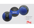 7kg Commercial Rubber Medicine Ball / Gym Fitness Exercise Ball
