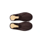 Ugg Australian Shepherd Rafael Slipper | Double Faced Sheepskin Upper - Women - House Shoes - Chocolate