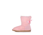 Ugg Eversheepskins Kids Mini Back Bow | Sheepskin Upper - Kids - UGG Boots - Pink