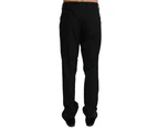 Dolce & Gabbana Black Slim Dress Formal Trouser Wool Pants Men Clothing Jeans & Pants