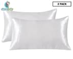 CleverPolly  Satin Pillowcase 2-Pack - White 1