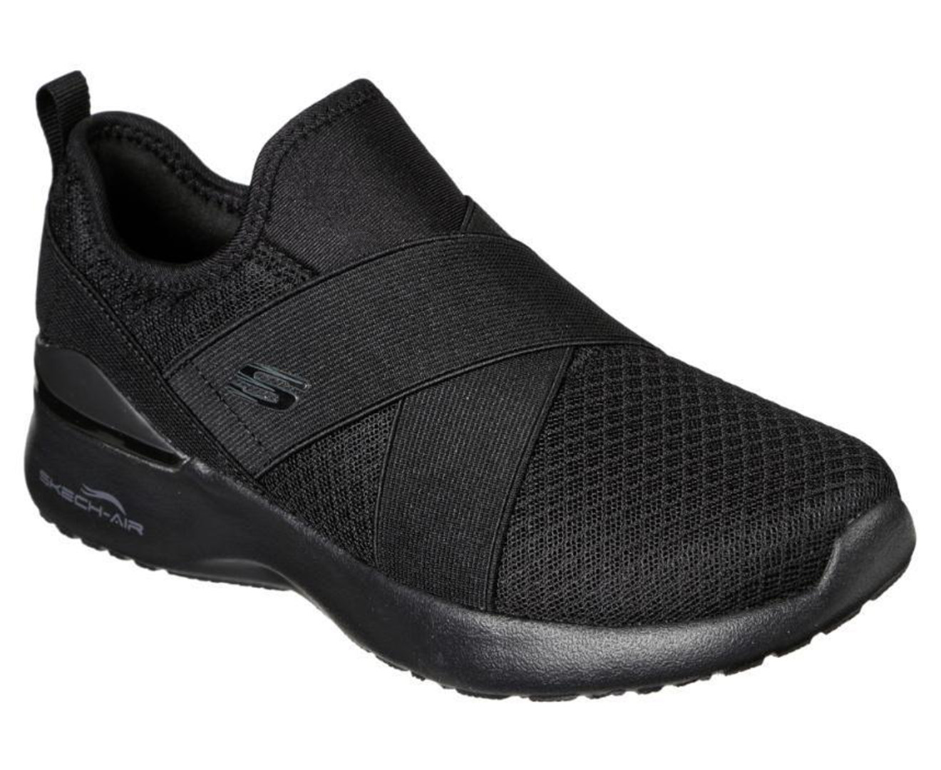 Skechers Women's SkechAir Dynamight Easy Call Sneakers Black Catch