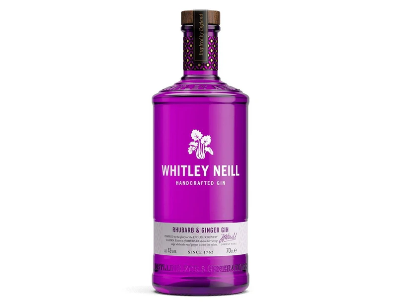 Whitley Neill Rhubarb & Ginger Gin 700mL @ 43% abv