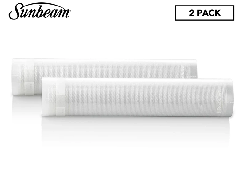 Sunbeam FoodSaver 28x540cm Roll 2-Pack