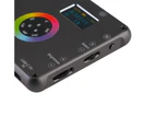Phottix M200RGB Pocket LED RGB Light with Power Bank for Mobile Phones - Black